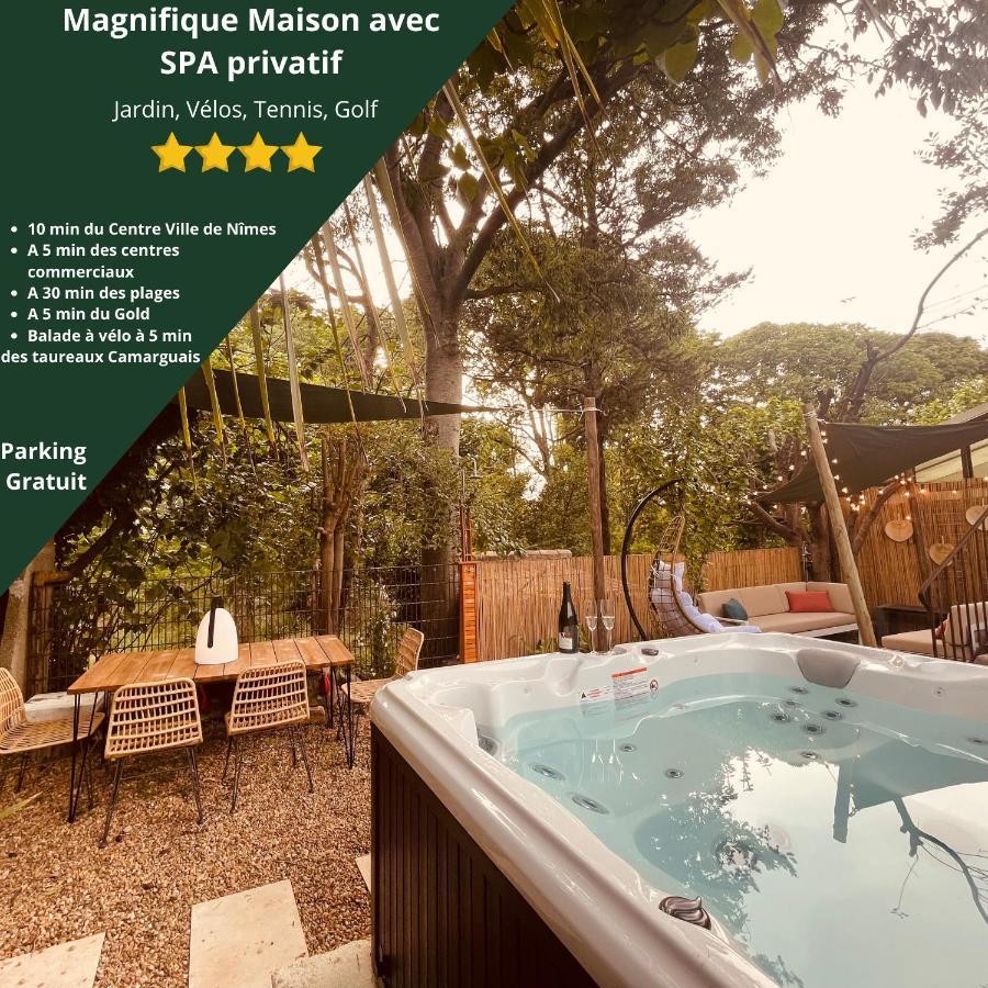 Maison Dans Les Arbres, Spa, Tennis, Parking Nîmes Dış mekan fotoğraf